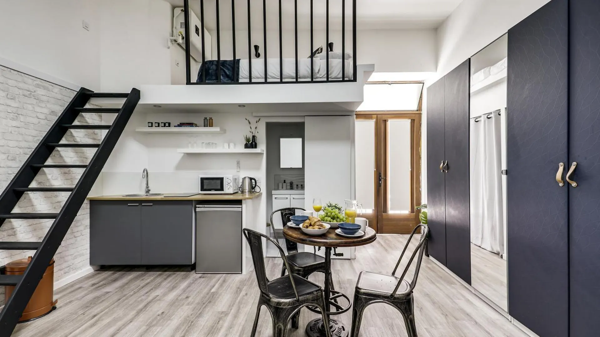 Studio Cosy Avec Mezzanine Au Ceur D'Un Quartier Vivant Paris